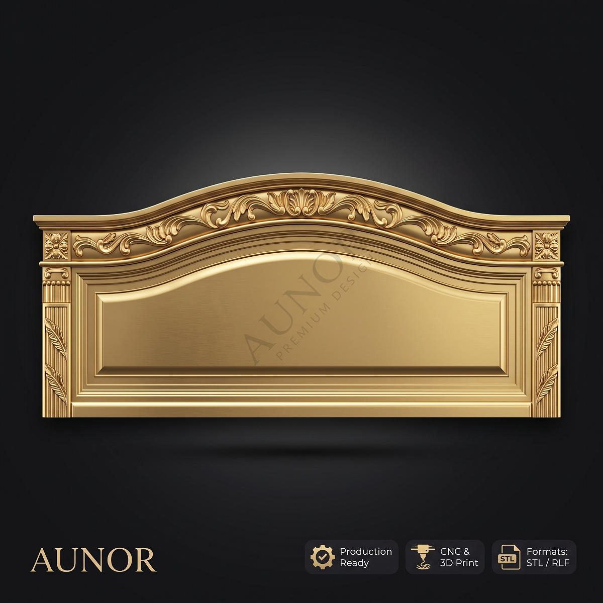 Exclusive 3D Lotus Panel Relief